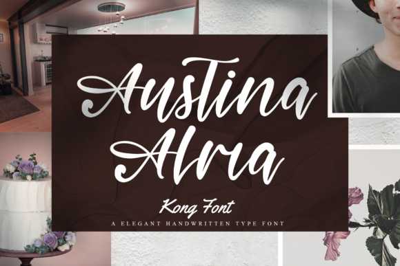 Austina Alma: A Playful Font for Web Design
