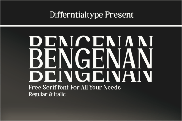 Bengenan Font for Professional Branding