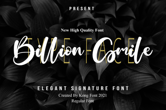 Billion Smile Font for Business