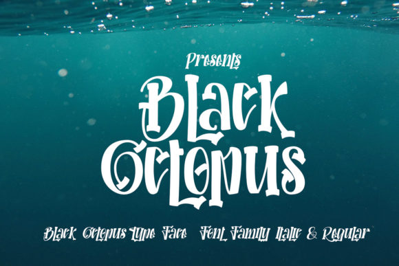 Black Octopus: A Bold Font for Creative Design