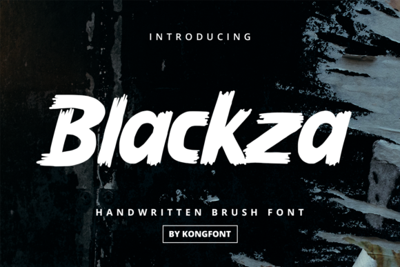 Blackza: A Playful Font for Business