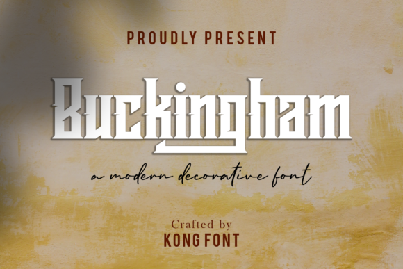 Buckingham Font: Handwritten Elegance for Crafters