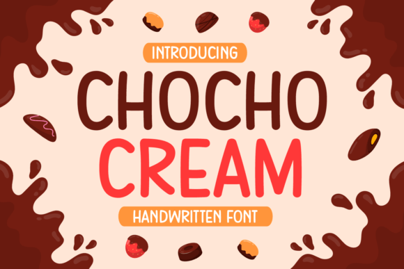 Chocho Cream: A Handwritten Font for Creative Makers