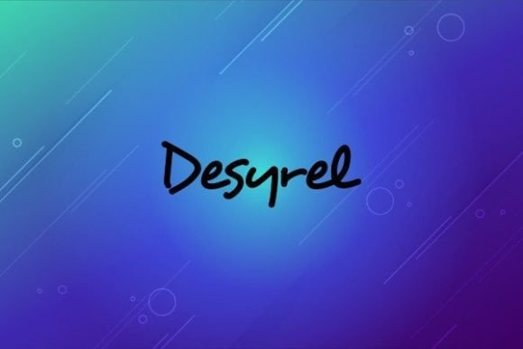 Desyrel: A Bold, Modern Display Font