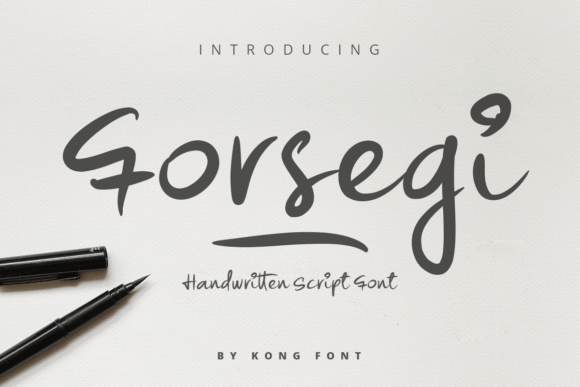 Forsegi: A Playful Font for Digital Campaigns