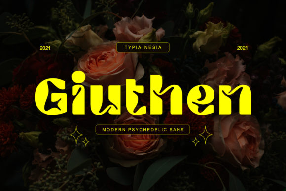 Giuthen: A Bold Display Font for Creative Designers