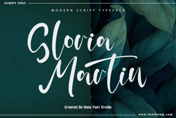 Gloria Martin Font for Creative Projects
