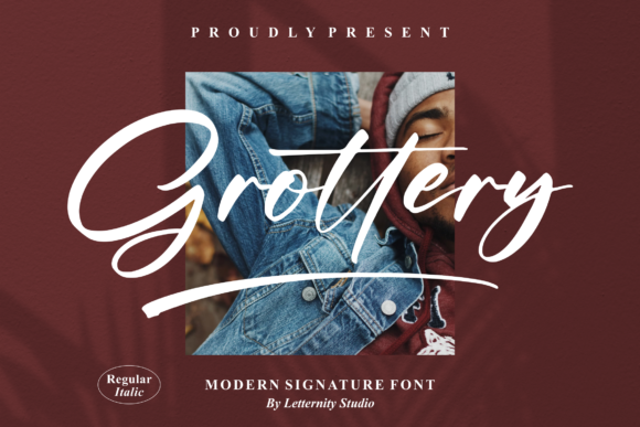 Grottery: A Font for Business Style