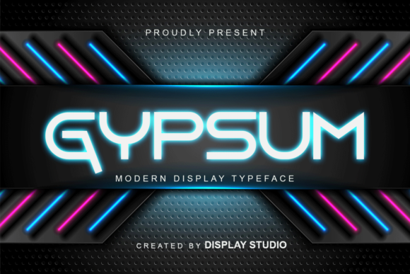 Gypsum: A Modern Display Font