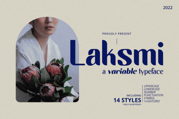 Laksmi: A Stylish Display Font for Crafters