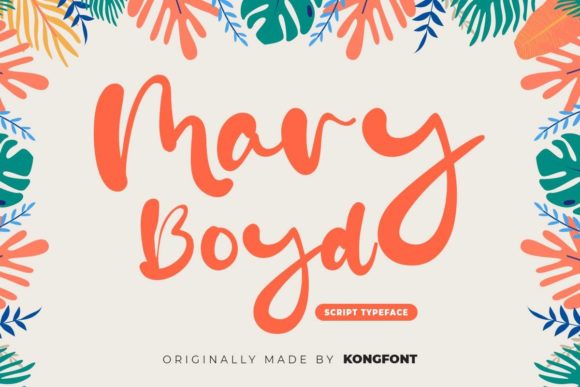 Mary Boyd: A Creative Font for Business Branding