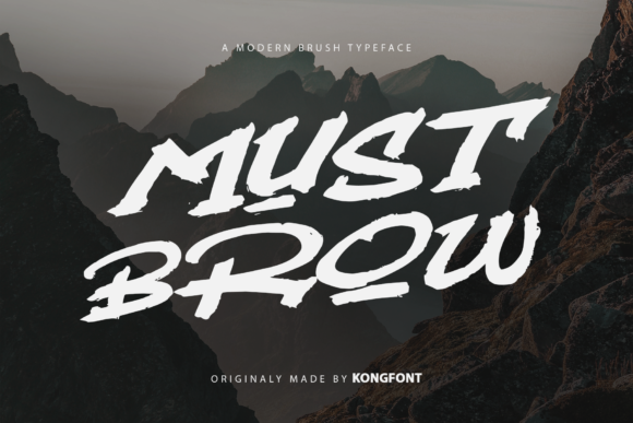Must Brow Font for Business
