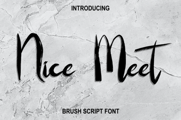 Nice Meet: A Font for Magical Campaigns