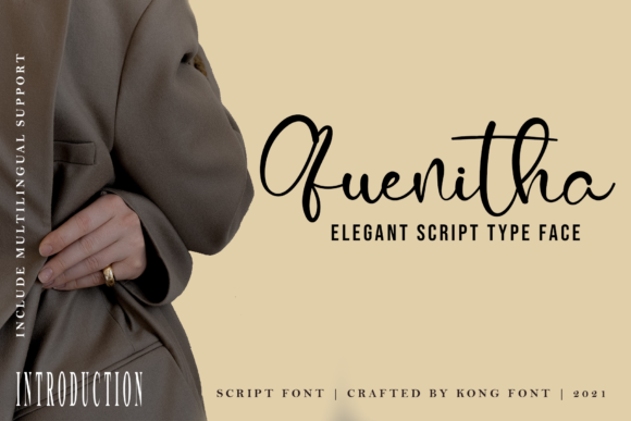 Quenitha: A Playful Script Font