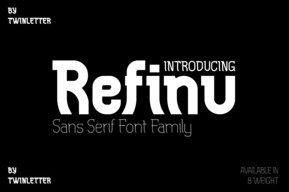 Refinu: A Modern Font for Elegant Design