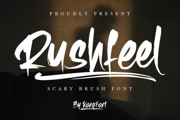 Rushfeel: A Modern Script Font for Editorial Design