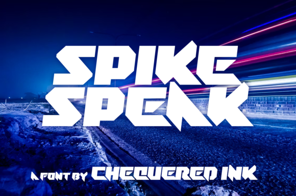 Spike Speak: A Display Font That Builds Brand Trust