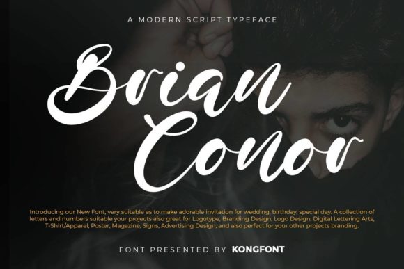 Use Brian Conor for Modern Typography