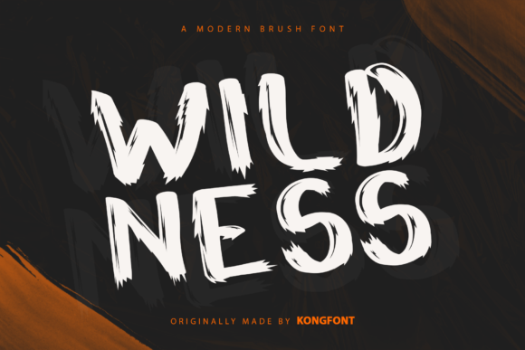 Wildness: A Playful Script Font for Editorial Design